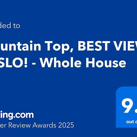 Mountain Top Getaway, Best View In Slo! - Whole House سان لويس أوبيسبو، سان لويس أوبيسبو، كاليفورنيا المظهر الخارجي الصورة